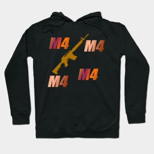 M4 weapon Hoodie